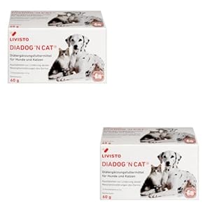 Livisto DiaDog`N Cat Kautabletten Doppelpack