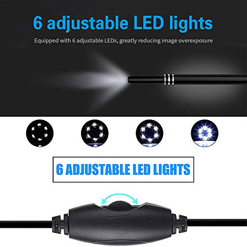 Goodjobb 3 em 1 otoscópio digital LED, ferramenta de limpeza de cera de ouvido Câmera HD de limpeza