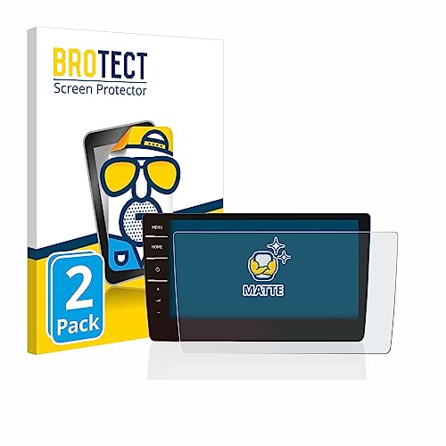 Pellicola Protettiva Opaca per Volkswagen Golf 7 Discover Pro 9.2 2017 Anti-Riflesso 2 Pezzi