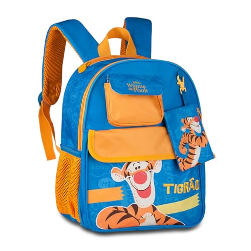 Mochila Costas Escolar Infantil Tigrão