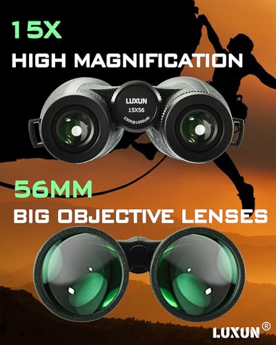 Binoculares LX-1556 15x56 LUXUN para adultos miniatura 2