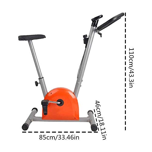 Image of Indoor Exercise Bike Adjustable Fitness Bike Professional Exercise Cycling Bike Ribbon Drive Mute Indoor Sports Bike - for Home Office Gym