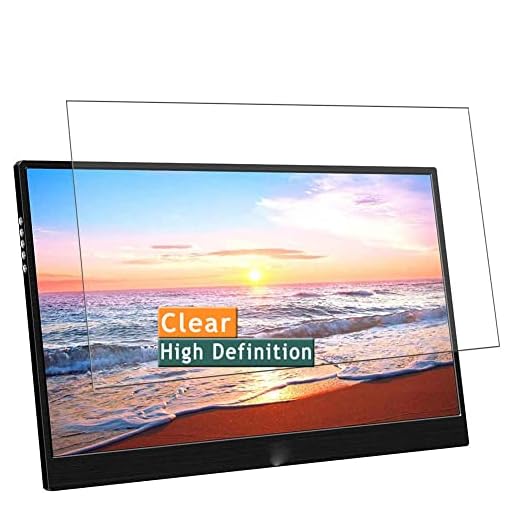 Vaxson 3-Pack TPU Pellicola Protettiva, compatibile con Eleduino MAGEDOK T156C 15.6" Monitor, Screen Protector Film [Non Vetro Temperato] Nuovo