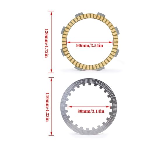 Plaque d'embrayage pour XR100 pour réparer un glissement - 7