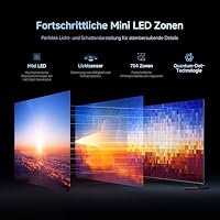 XIAOMI TV S Pro Mini LED 75, Smart TV, 4K QLED 144Hz Google TV, Dolby Atmos – Ansicht 3