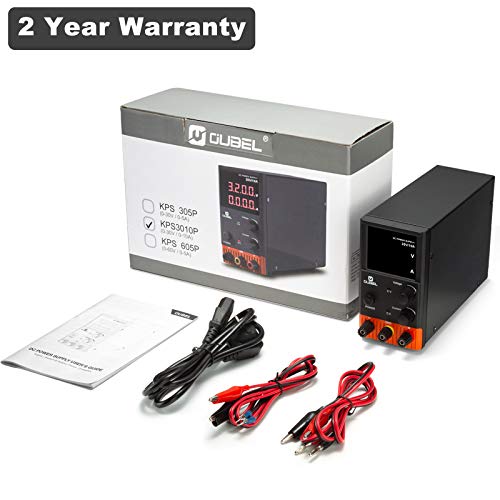 OUBEL Alimentatore da Laboratorio DC, Regolato da