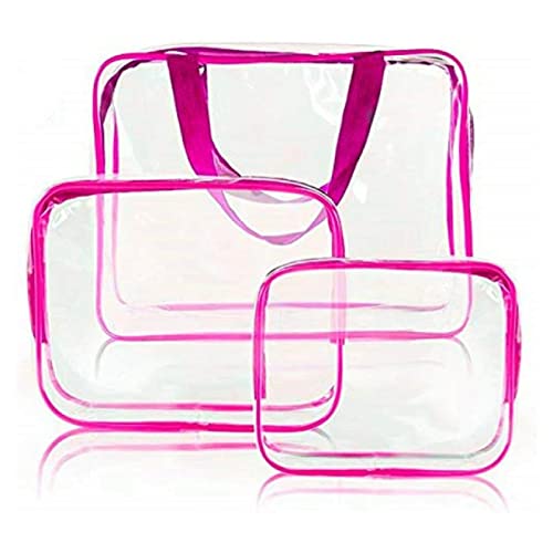 Kosmetiktasche aus transparentem PVC, mit Reißverschluss Cover