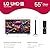 LG 55 Inch Class UA77 Series LED AI 4K Smart webOS TV (2025 Model) + HDMI Cable + 12 Month CPS Warranty + Streaming Bundle – HDR10, ThinQ AI, Wi-Fi 6, Voice Control, Slim Design (55 inch)