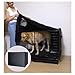 Dog Crate Cover 42 Inch - Large, Durable, Light-Reducing & Waterproof Crate Cover with Storage Pouch, Mesh Window & Protection Clips - Opens on All Sides with Zippers for Cages