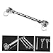 JECOMPRIS Stainless Steel Turnbuckle Heavy Duty Jaw for Wire Rope Tensioner for Industrial Use Easy to Use Lightweight Design