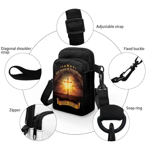 Image of Xpyiqun Small Crossbody Bag Women Phone Purses Sling Shoulder Handbag Cross Body Pouch Wallet Bags