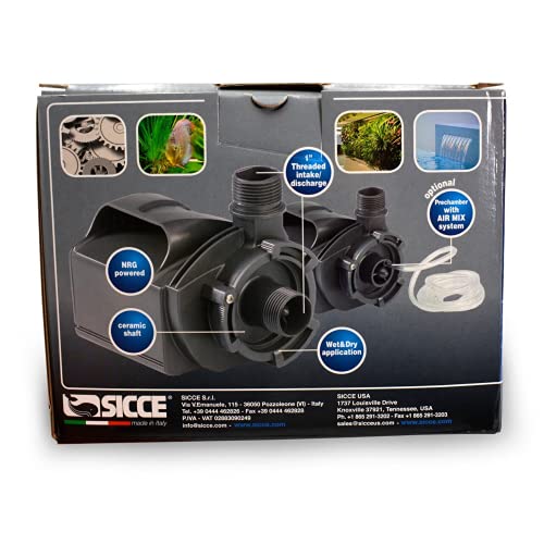 Pompe d'aquarium multifonction SICCE MULTI 5800 pour usage en ligne