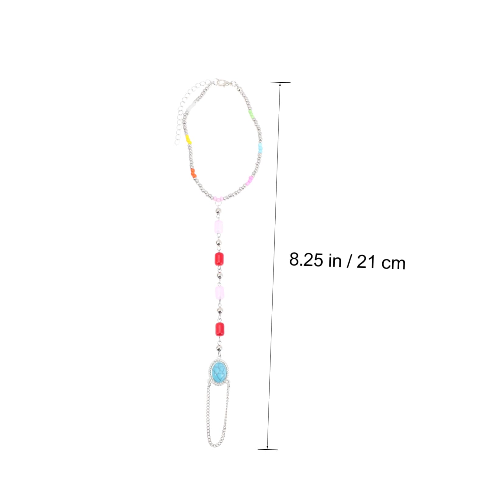 Healvian 5 Series Tobilleras De Verano Con Cuentas Para El Dedo Del Pie Tobilleras Para Mujer Con Cuentas Pulseras De Acrílico Para Mujer 2 piezas x 5