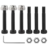 NWUCZW 6 Set Replacement 74072 Auger Motor Shaft Nut & Bolt, Fit for Traeger, Z-Grills, Pit Boss, AC Pellet...