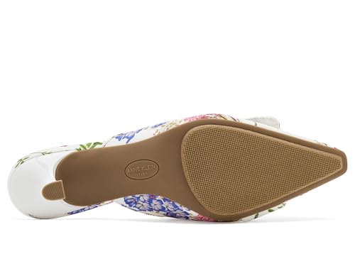Anne Klein Women's Cassia, White Floral, 7, Medium by Anne Klein - Used condition - Image 5