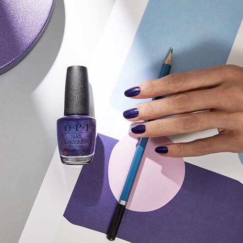 Foto von OPI Downtown L.A. Kollektion – Nail Lacquer Abstract After Dark – Nagellack mit bis zu 7 Tagen Halt – langanhaltender Nagellack mit extra breitem ProWide Pinsel für perfekte Nägel