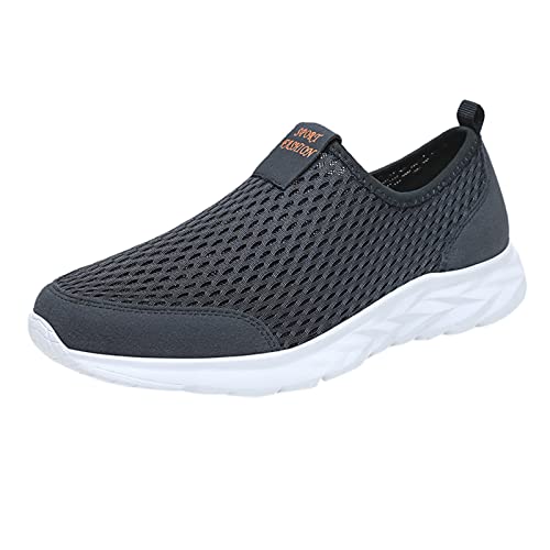 Zapatos transpirables con cordones para mujer, zapatos planos casuales, unisex, zapatos de trabajo ligeros, zapatos de trabajo deportivos, transpirables, zapatos de trabajo para mujer, zapatos