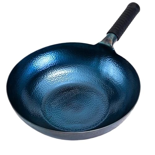 Sartén Wok de Hierro Natural 30cm Sin Recubrimiento miniatura 1