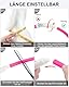 Joytale Leuchthalsband Hund USB Aufladbar Hundehalsband Leuchtend für Große Mittel Kleine Hunde und Welpe, Led Halsband mit 3 Modi für Sicherheit, Rosa