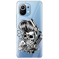 Mixroom - Cover Custodia Case In TPU Silicone Morbida Sfondo Trasparente Per Xiaomi Redmi A1 4G Fantasia Palloni Da Calcio T536