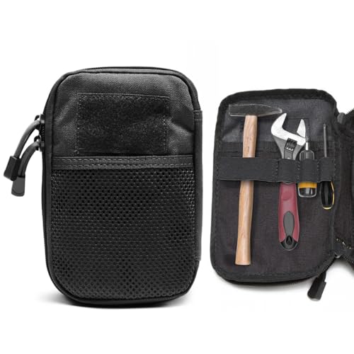 Piccola borsa da cintura per attrezzi per utilità tasca multiuso organizer impermeabile per accessori da lavoro per escursionismo arrampicata ciclismo