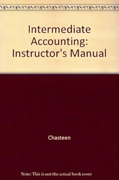 Paperback Intermediate Accounting: Instructor's Manual Book