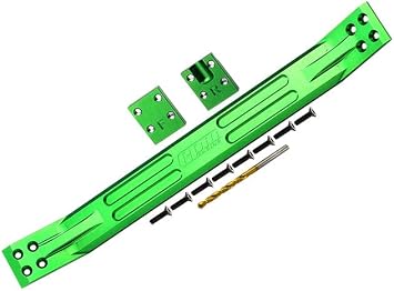الألومنيوم 7075 سبائك الشاسيه لوحة ل تراكساس 15 X ماكس 6 S/X ماكس 8 S الوحش شاحنة ترقيات - أخضر