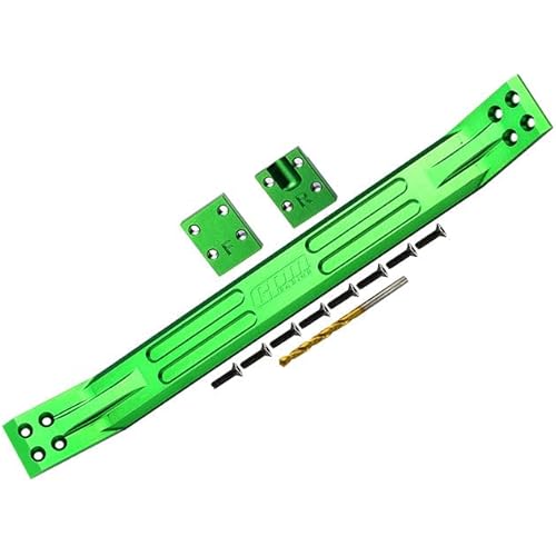 Aluminum 7075 Alloy Chassis Plate for Traxxas 1:5 X Maxx 6S / X Maxx 8S Monster Truck Upgrades - Green