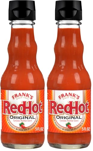 Image of Frank's RedHot Original Cayenne Pepper Sauce, 5 oz ℮ 148 ml ℮ 148 g (Pack of 2)
