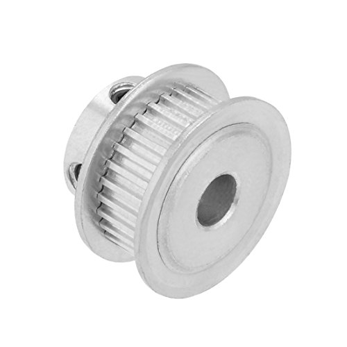 Uxcell Aluminum 30 Teeth 6Mm Bore 2.032Mm Pitch Timing Belt Pulley For 6Mm Belt #TOP3