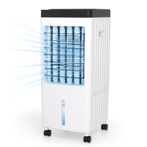 Catálogo para Comprar On-line Aire Acondicionado Portatil Rheem los 5 más buscados. 42 Aire Acondicionado PortatilEnfriador de Airecon Pantalla LED, con Tanque de 10L Control Remoto y Temporizador, Enfriamiento rápido de 120°,Adecuado para Hogar, Oficina