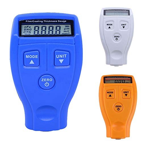TANGIST High Accuracy Electronic Mini Measure Thickness Gauge Tester Instruments Digital Paint Film Portable Meter Coating Car Paint Tester (Color : Red)