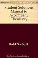 Student Solutions Manual to Accompany Chemistry 0314675744 Book Cover