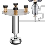 Joysafe Garbage Disposal Support, Adjustable Spring Shock Absorber Bracket (5.91-7.87 inches), Holds Up tp 440lbs, Stainless Steel Noise Reduction Installation Kit