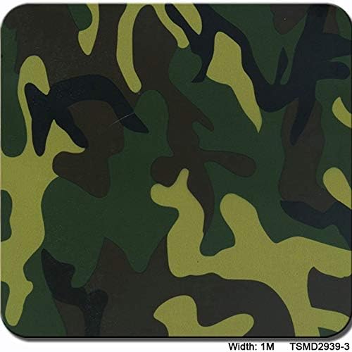 LOCZEK Clearly graphic Hydro dipping film, Water Transfer Printing Film - Hydro Dipping Hydrographics Film-Camouflage pattern-High Resolution GraphicsHydro Dip Film1.0Meter Multi-color Optional Ea (C