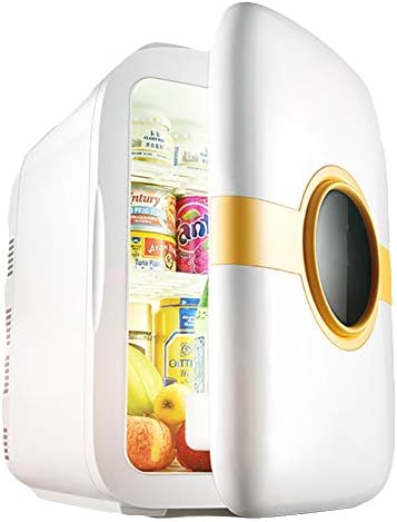 TOPYL for Dorm Office Garage Camper Basement,Quiet Single Door,20 litres Portable Cooler Warmer Mini Fridge,Compact Refrigerator