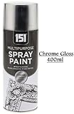 151 Multi Purpose Spray Paint 400ml Chrome Gloss