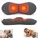 3 In 1 Rücken Massage Gerät, Rückenmassagegerät mit Wärme Vibration Dehnung