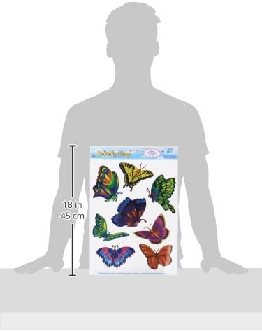 Butterfly Clings Party Accessory (1 count) (8/Sh)