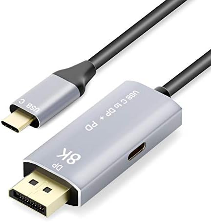 CABLEDECONN USB C to DisplayPort 1.4 8K 
