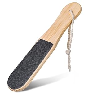 Râpe à Pieds en Bois Mbaiyo, Lime à Cors Double Face (Occasion Très Bon)