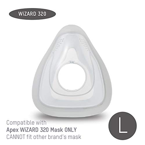 Apex Medical Wizard 320 Replacement Full Face Mask Cushion, Large - Thumbnail 3