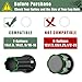 Glorider 7 Spline Lug Nuts Key Socket, 1/2 Inch Drive Impact Square Tool - Quickly Remove M14x1.5, M14x2.0 and 9/16 Wheel Lug Nuts | 1 Pc (Black)
