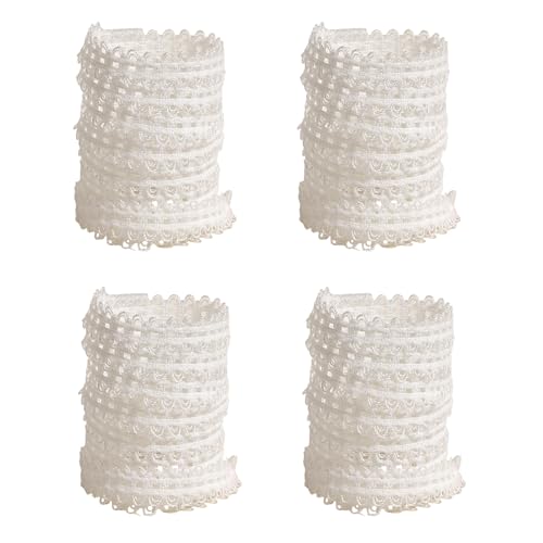 [Psdndeww] 2 Pairs Reinforced Training Shoe Laces Elegant Ballet Theme Polyester Fibers Lace Shoe Strings Replacement for Daily 