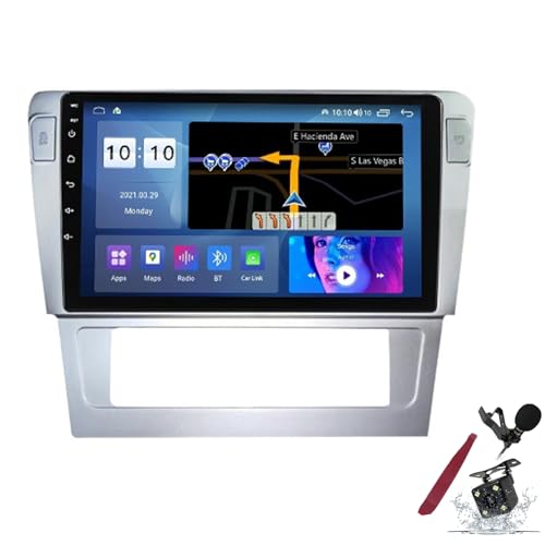 Autoradio Android 15 VW Passat B7 avec écran tactile 2K Carplay et lecteur multimédia GPS