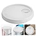 PRETYZOOM Abs Paint Bucket Lid Replacement with Spout Container Cover for Precise Pouring Leak Resistant Seal for Industrial and Personal Use