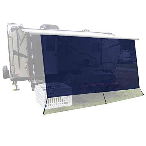 Image of RV Awning Mesh Sun Shade Screen for Motorhome Camper Trailer Sunshade