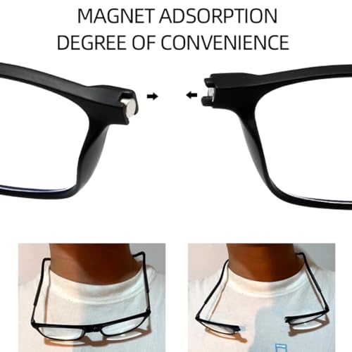 Image of First Lens Magnetic Blue Block Reading Glasses With Neck Band For Womens & Mens Easy to Use +1.00 | +1.50 | +2.00 | +2.50 | +3.00