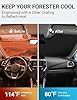 Proadsy Windshield Sun Shade for Subaru Forester 2019-2024 2025 4-Layer Front SUV, Crossover, Base, Premium, Sport, Limited Accessories Foldable Front Sunshade Protector Blocks UV Rays Keep Car Cooler #2