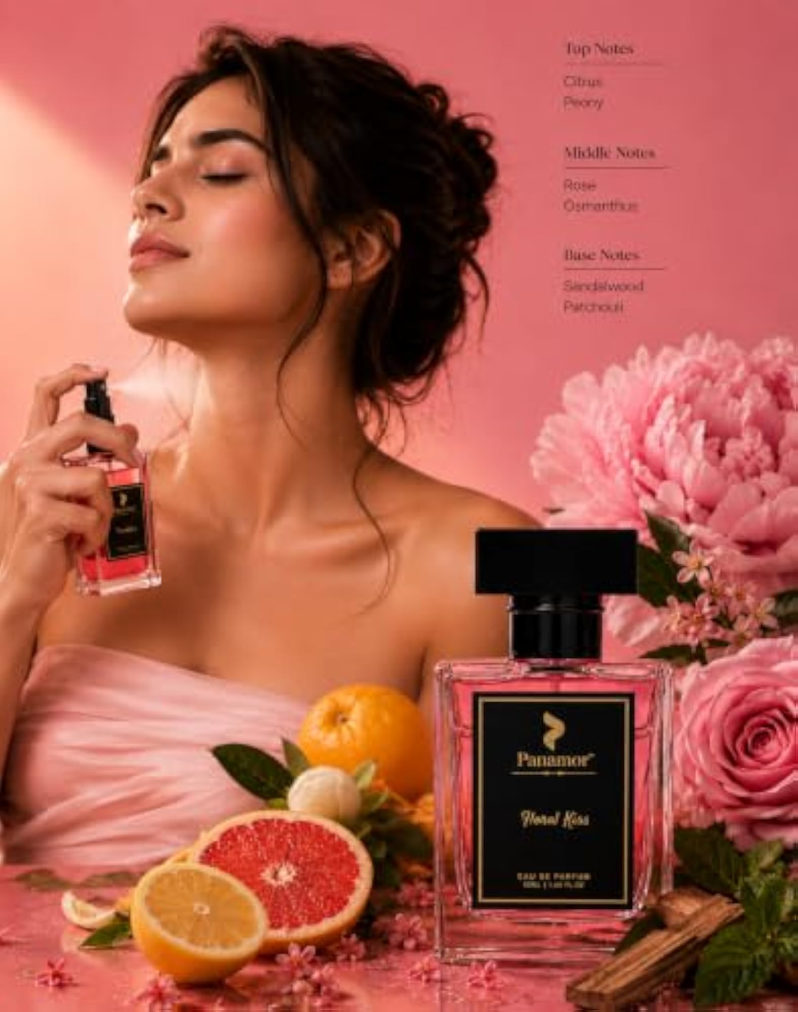 Panamor Floral Kiss Eau de Parfum, 50ml Gift
